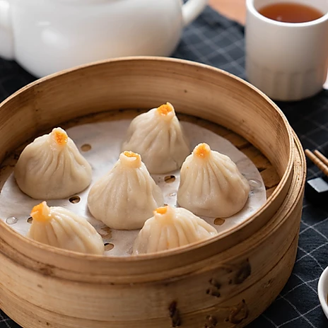 蟹粉小笼包__ Crab Meat Soup Dumpling Dumpling